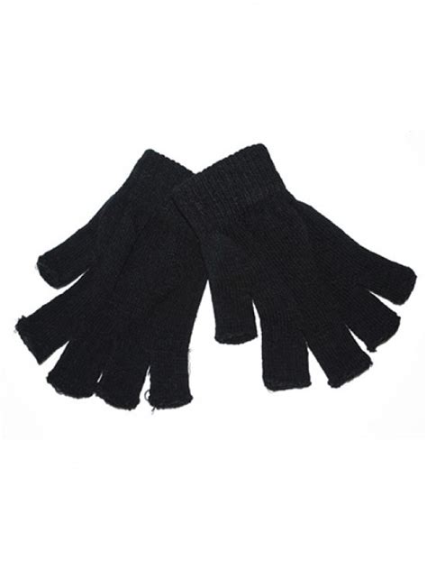 Zwarte handschoenen zonder toppen, de handschoenen zijn one size fits all. Handschoenen, zonder vingertoppen - Zwart - Party Planet ...