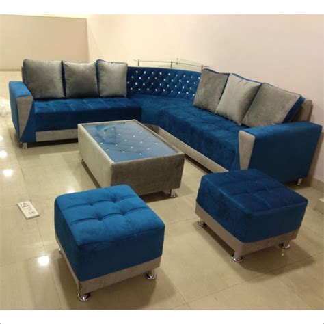 L Shape Sofa Set Designs India