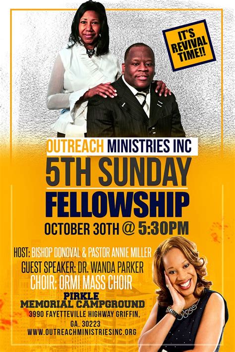 5th Sunday Fellowship Flyer Designed By Graphicwind For More Info Web