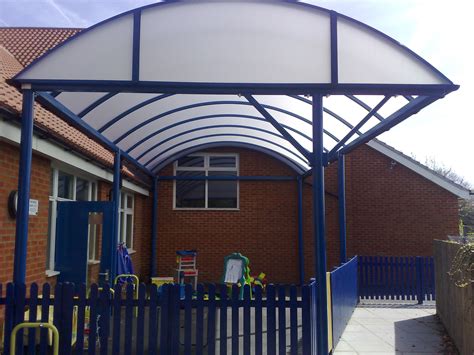 Little Snoring Primary School Play Area Shelter Clovis Canopies Uk