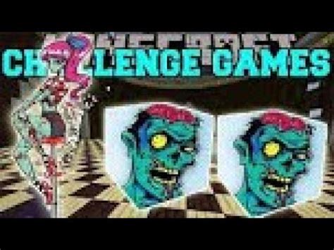 PopularMMOs Pat And Jen Minecraft ZOMBIE CHALLENGE GAMES Lucky Block