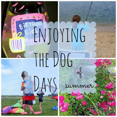 Enjoying The Dog Days Of Summer Hardly A Goddess Our Kids Dog