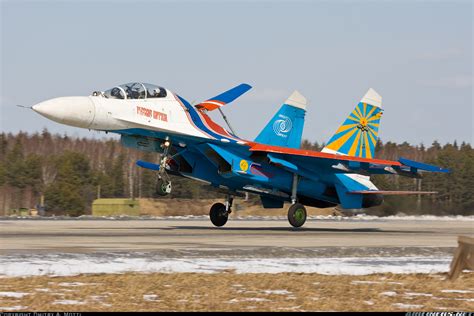 Sukhoi Su 27ub Russia Air Force Aviation Photo 1340663