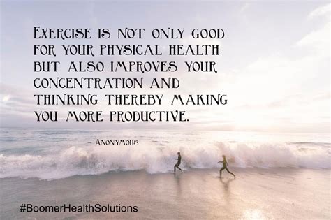 Exercise Is Not Only Good For Your Physical Health But Also Improves
