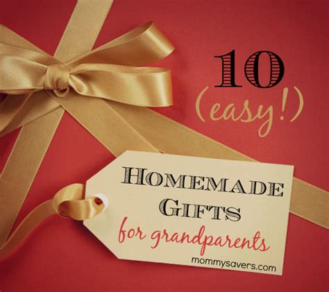 We did not find results for: Homemade Gifts for Grandparents: Ten Easy Ideas ...