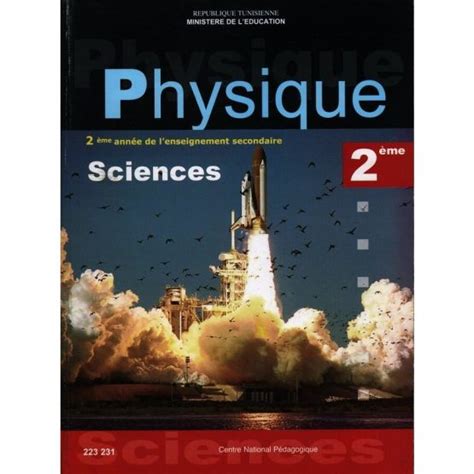 Livre De Physique 2eme Science Librairie Lecolier