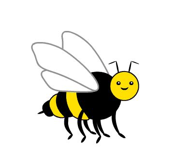 Gambar Kumpulan Gambar Animasi Lebah Menarik Lucu Gif Kartun di Rebanas - Rebanas