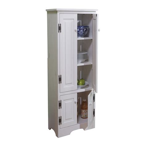 Cabinet samples, countertops, wall cabinets, base cabinets TMS Extra Tall Pine Cabinet in White | Pine cabinets, Tall ...