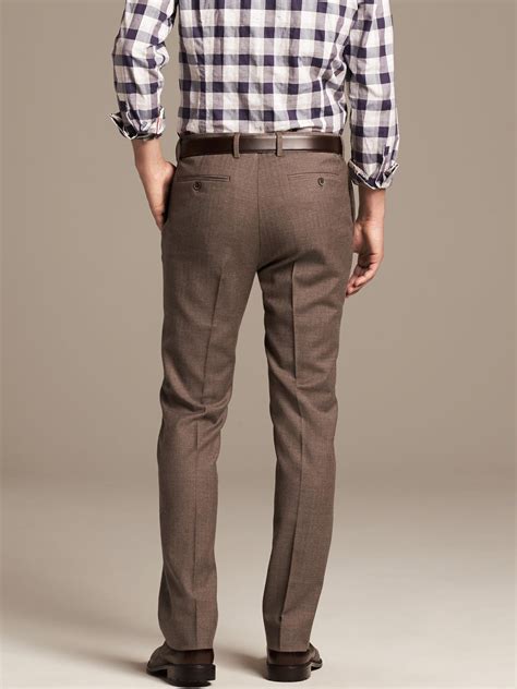 Jackets blazer men camel and gray. Banana republic Tailored Slim-Fit Herringbone Flannel Pant ...