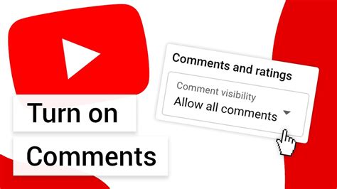 How To Turn On Comments On Youtube Mobile And Pc Youtube