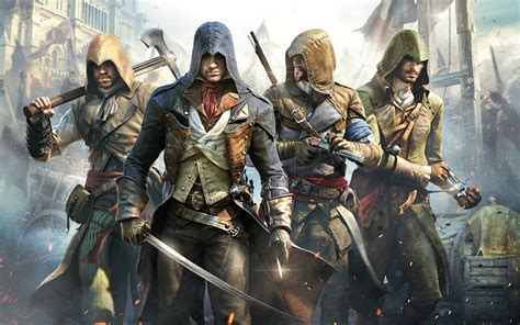Video Game Assassins Creed Unity Hd Wallpaper