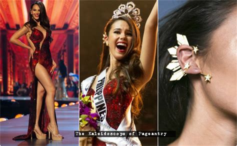 the actual story behind catriona gray s final look at miss universe 2018 the kaleidoscope of