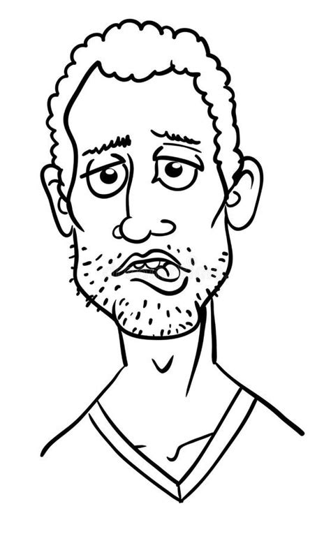 Cartoon Image Of Man Biting Lip Stock Vector Illustration Of Bitter