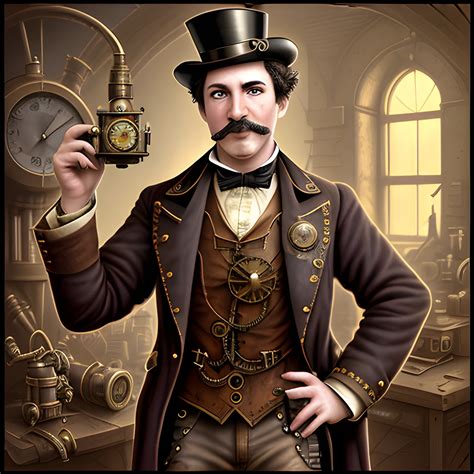 Steampunk Inventor Arthubai