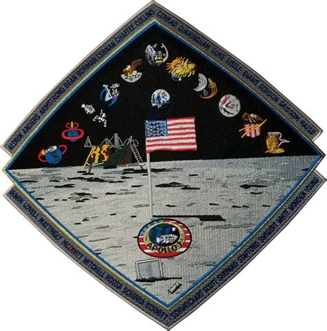 Shop Apollo Commemorative 12 Mission Back Patch Online From The Space
