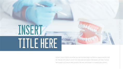 Dentistry Powerpoint Template Presentation Riset