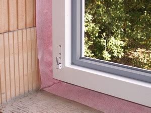 Fensterdichtungen fensterdichtband fensteranschlussband innen rot breite 150mm x 5m €0,76/m. Fenster Montage- Variante- Fragen - HaustechnikDialog