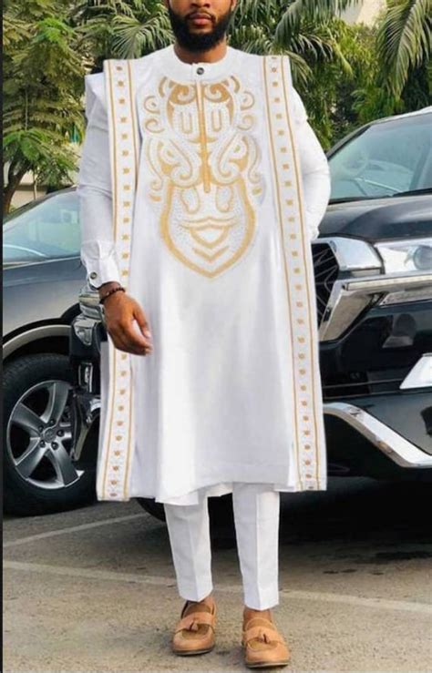 Agbada Agbada For Men African Agbada African Wedding Suit Senator