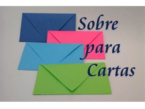 Como Hacer Un Sobre Para Cartas Origami Carta Origami Sobres
