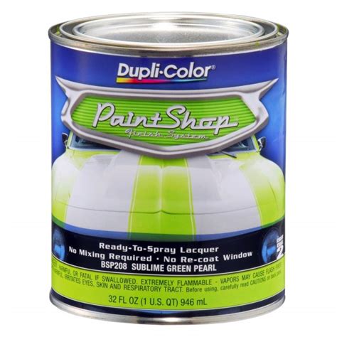 Add your favorite colors with custom lacquer. Dupli-Color® BSP204 - Paint Shop™ 1 qt. Deep Blue Metallic ...