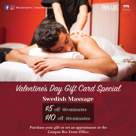 what2do tcu february massage special