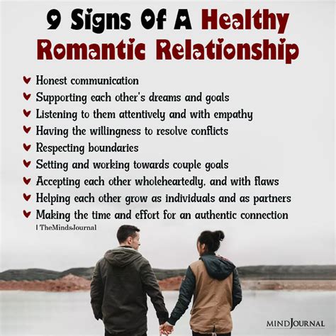 9 signs of a healthy romantic relationship relationship quotes