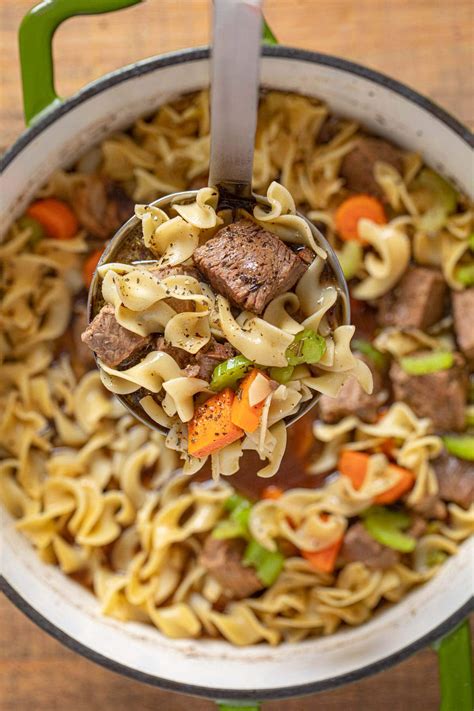 The Best Beef Noodle Soup Recipe So Easy Dinner Then Dessert