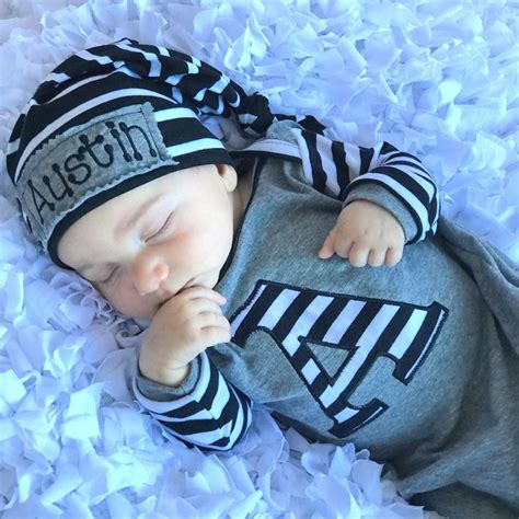 Preemie Baby Boy Personalized Newborn Baby Boy Gown Etsy Baby Boy