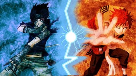 Naruto ClÁssico Dublado Sasuke Vs Gaara Luta Completa Youtube