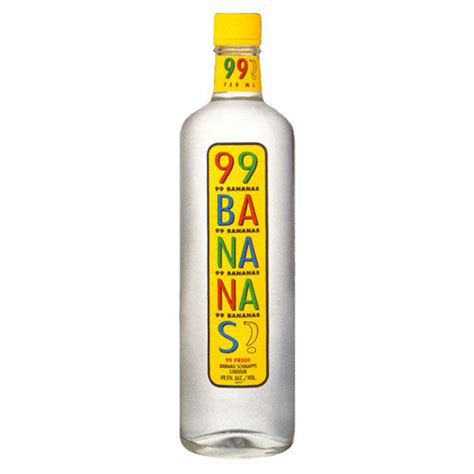 99 Bananas Schnapps Liqueur 750ml Siesta Spirits