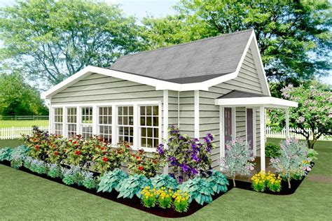 Plan 560001tcd Sun Filled Adu With Open Floor Plan Cottage House