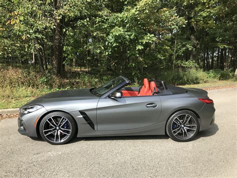 2020 Bmw Z4 M40i Roadster Color Frozen Grey Metallic Side Wallpapers 40 Newcarcars