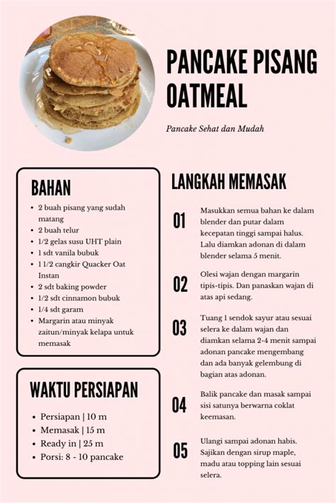 Check spelling or type a new query. Resep Pancake Anti Gagal Untuk Sarapan