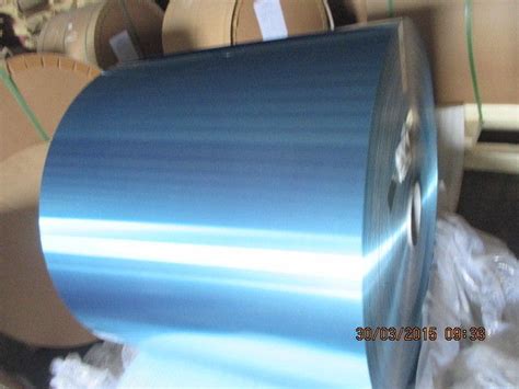 Alloy 8011temper H22 Industrial Grade Aluminum Foil 0152mm Blue