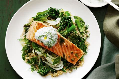 Quinoa Salad With Salmon Recipe Healthy Healthy Recipes Salmon