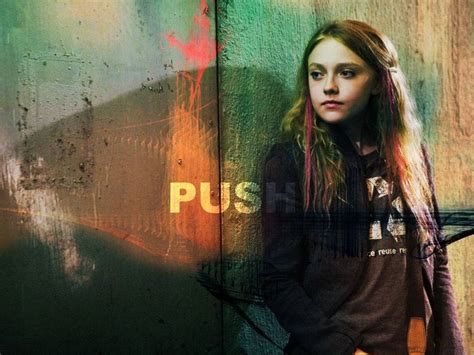Download American Actress Dakota Fanning In Film Push 2009 Wallpaper