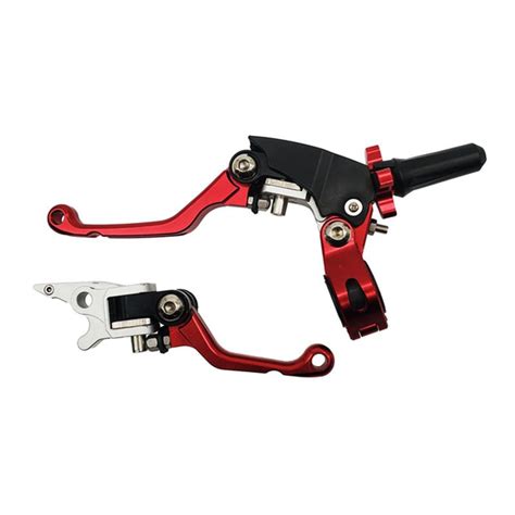 Mx Pro Levers Pair Red Stomp Parts