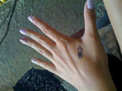Dream Catcher Tattoo On Hand Hand Tattoos Tattoos Inspirational Tattoos