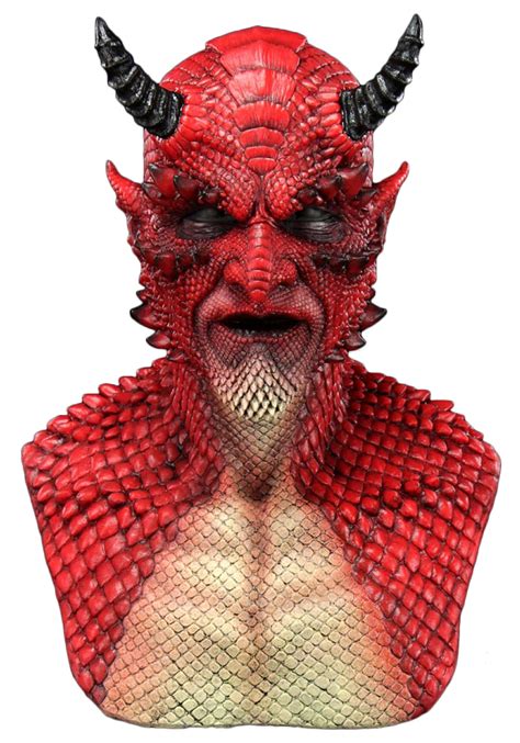 12 Masks Of Halloween 5 Belial Demon Red Mask Monster Mask Demon Costume