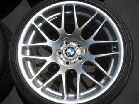 All wheels are guaranteed to arrive in immaculate condition unless otherwise stated. FS BMW OEM CSL WHEELS w/NEW Tires Never Used