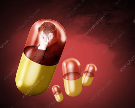 Antidepressant Medication Stock Image M6300308