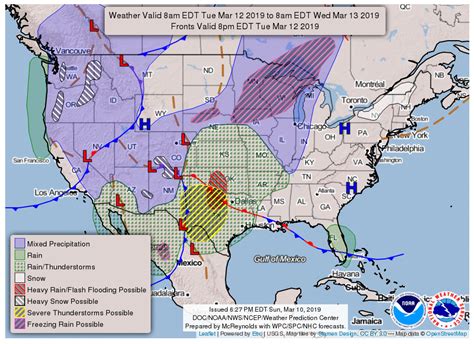 Weather Usa Map Forecast Map Pasco County