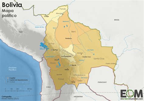 El Mapa Político De Bolivia Mapas De El Orden Mundial Eom