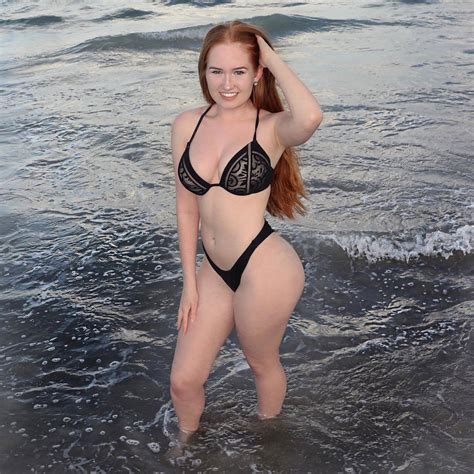 Redhead In A Black Bikini Porn Pic Eporner