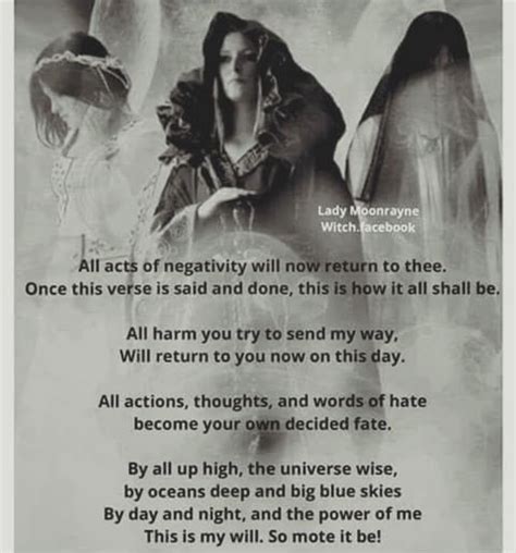 Negative Energy Spell Chant Banishing Spell Negativity Spells That