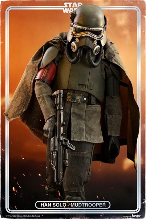 Hot Toys Han Solo En Version Mudtrooper Du Film Solo A Star Wars