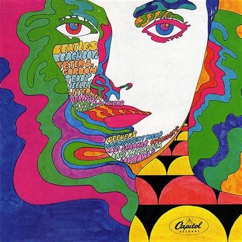 graphic design through the decades series the 60s inspiredology art album psychedelic art