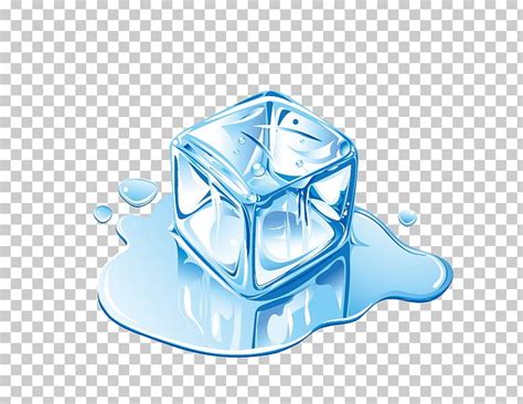 Melting Ice Cube Clip Art