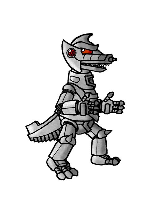 Use these images to quickly print coloring pages. Mechagodzilla Drawing | Free download on ClipArtMag