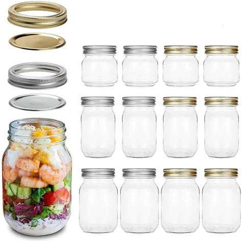 Mason Jars In Bulk Salt And Pepper With Lid Customized Glass Mini